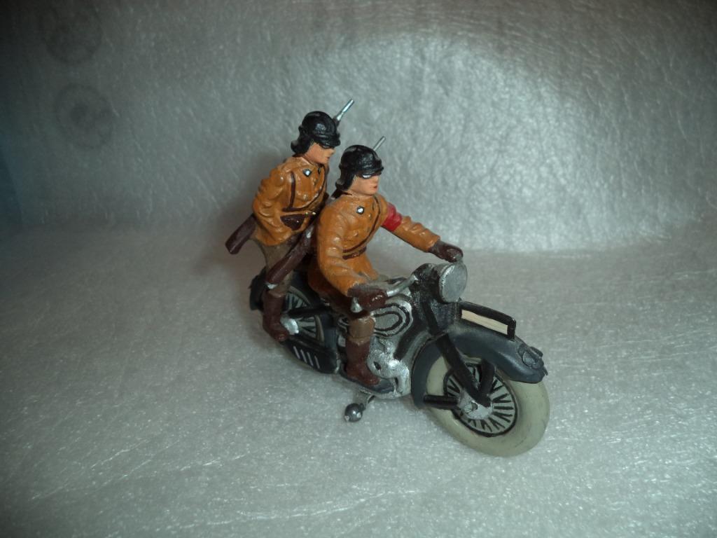 Lineol Motor Duitse soldaten, Ophalen of Verzenden