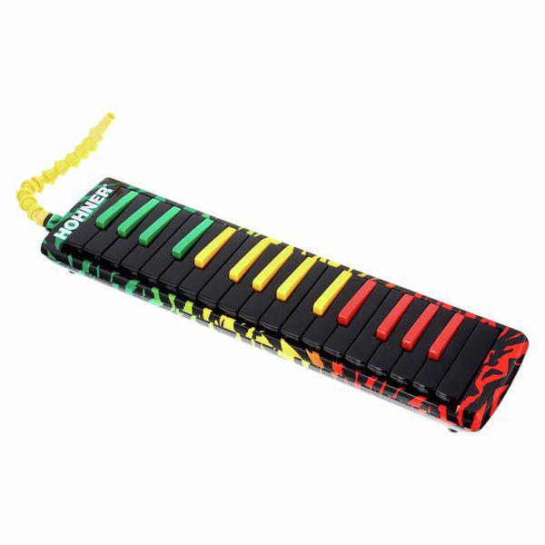 Hohner airbord Rasta 37 Melodica - 100% NIEUW / ongebruikt, Musique & Instruments, Instruments à vent | Autre, Enlèvement ou Envoi