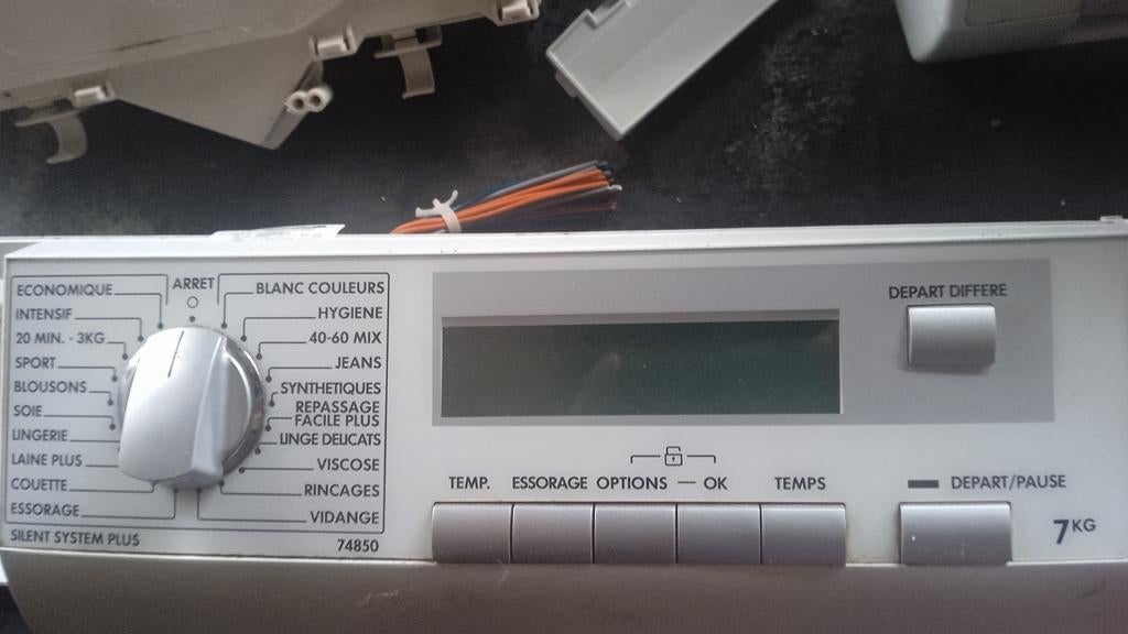 Lot de pièces détachées de lave linge AEG :moteur ok+hublot, Electroménager, Enlèvement