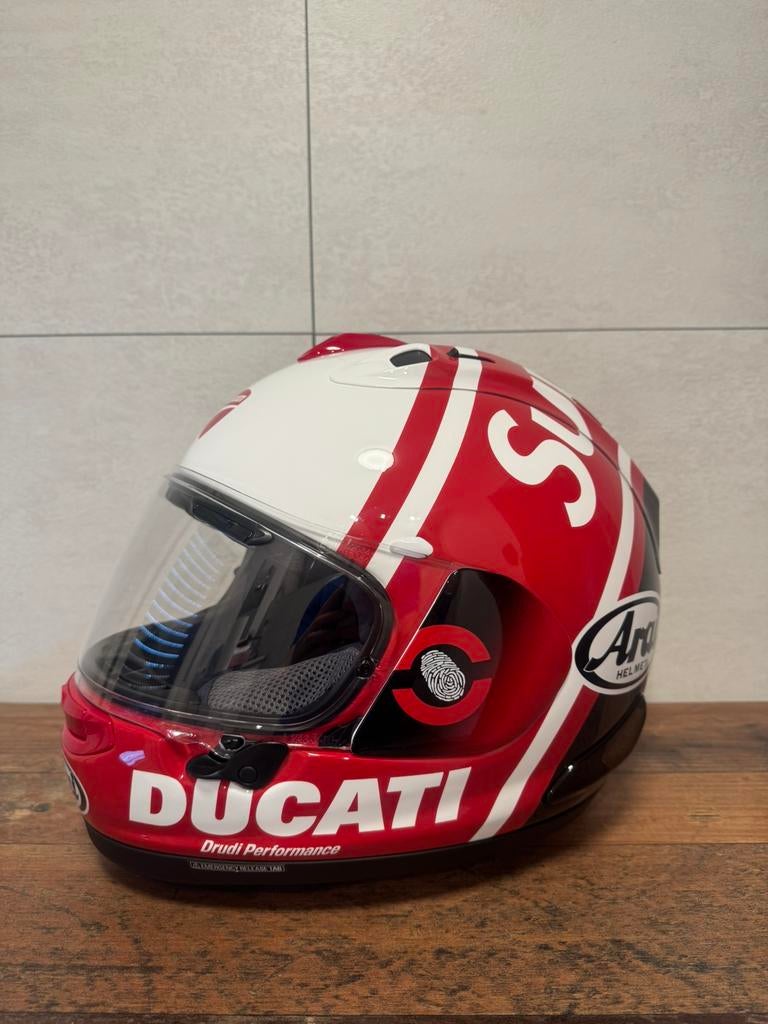 Supreme x ducati helm XL, Motos, Femmes, Arai, XL, Autres types