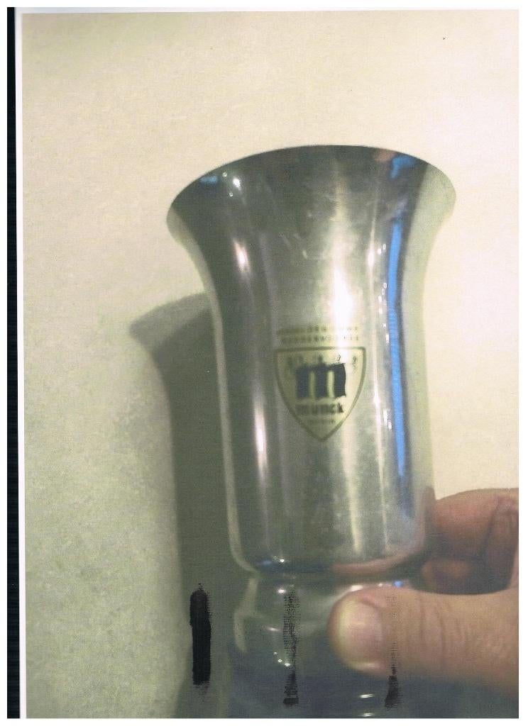 BROUWERIJ DE GOMME MUNCK PILS TROFEE BEKER, Verzenden, Nieuw, Overige typen