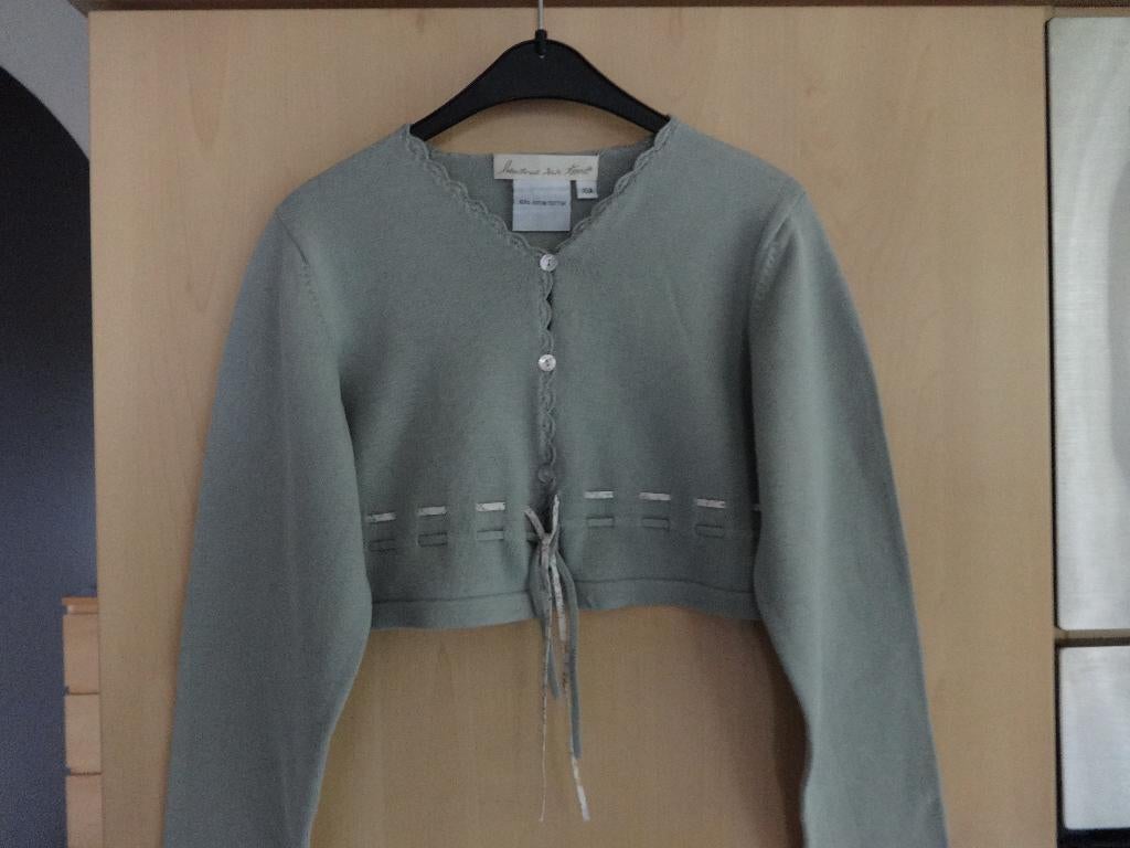 Gilet Bienvenue sur Terre. 2x. maat 116 en maat 140. Meisje., Meisje, Trui of Vest, BIENVENUE SUR TERRE., Ophalen of Verzenden