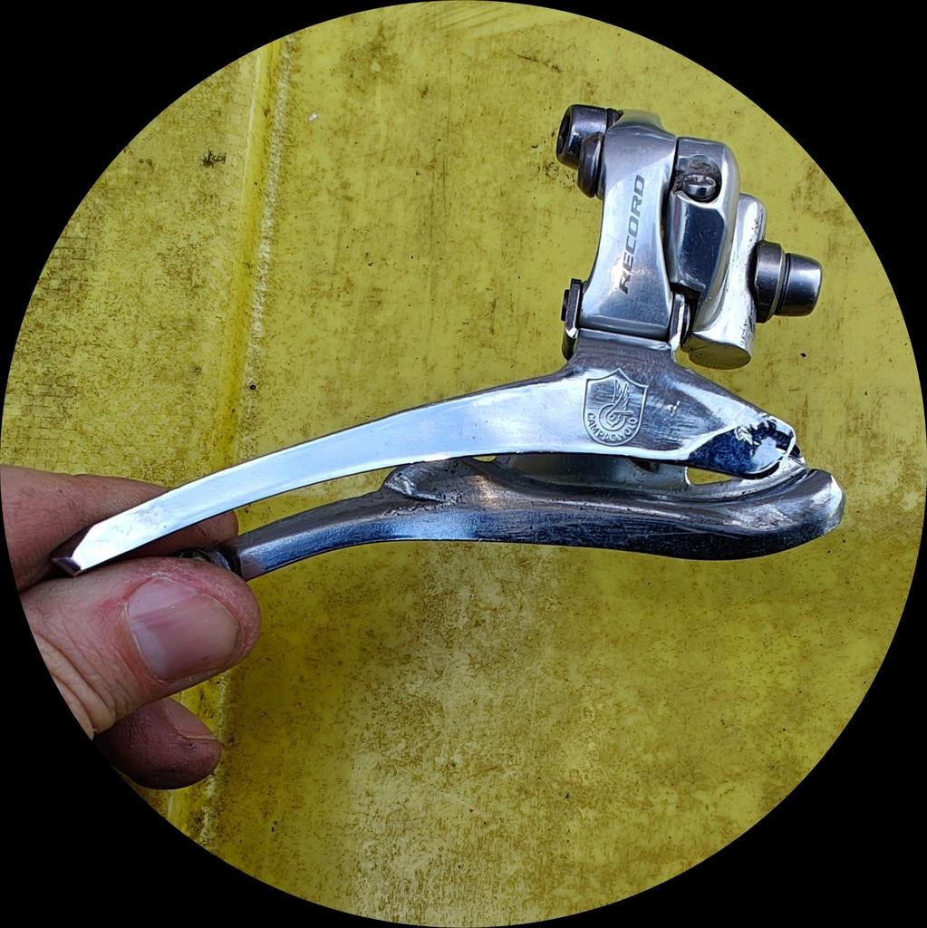 Campagnolo record voorderailleur, Ophalen of Verzenden