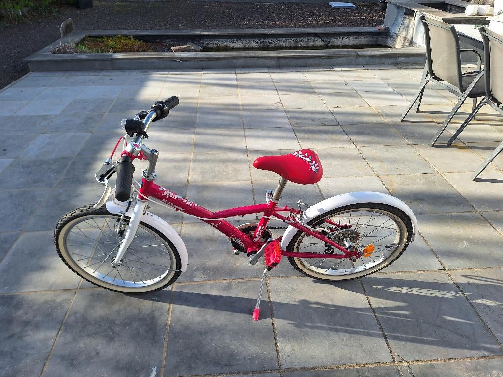 kinderfiets meisje, Fietsen en Brommers, Fietsen | Kinderfietsjes, Ophalen, Gebruikt, 16 tot 20 inch, Btwin