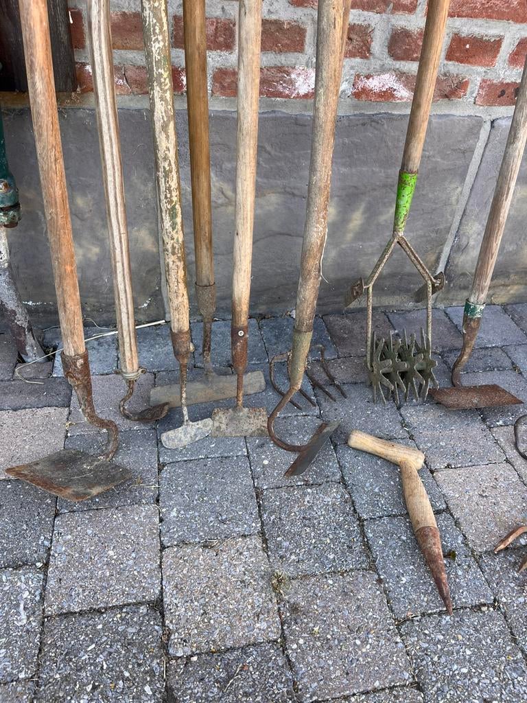 Hof en tuin gereedschap, Tuin en Terras, Hand-tuingereedschap, Ophalen, Zo goed als nieuw