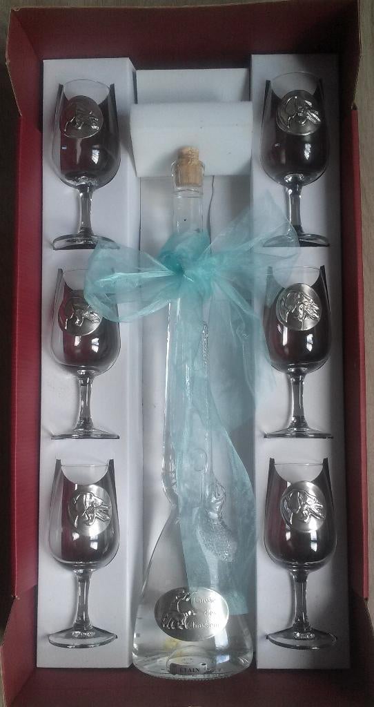 Glazen met jagersdecoratie, Verzamelen, Ophalen, Nieuw, Overige typen