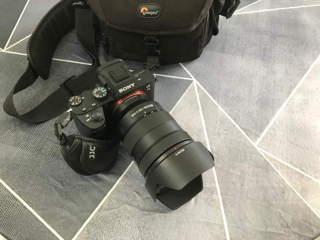 Sony A7III & G 24-105mm& fototas, 7474 clicks, 4 à 7 fois, Enlèvement, Utilisé, Sony