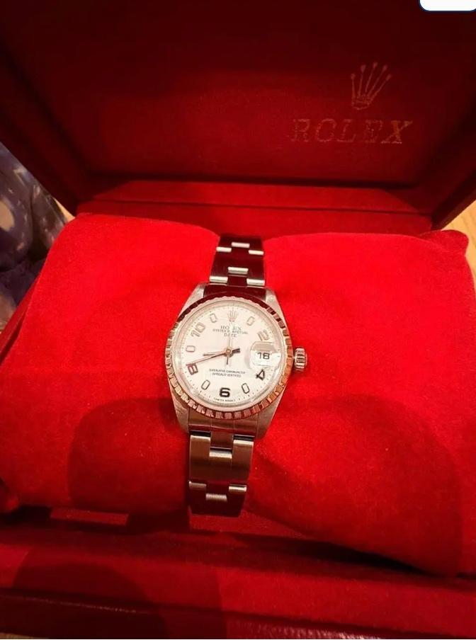 Rolex Oyster Perpetual Lady, Bijoux, Sacs & Beauté, Montres | Femmes, Montre-bracelet, Rolex, Acier, Enlèvement