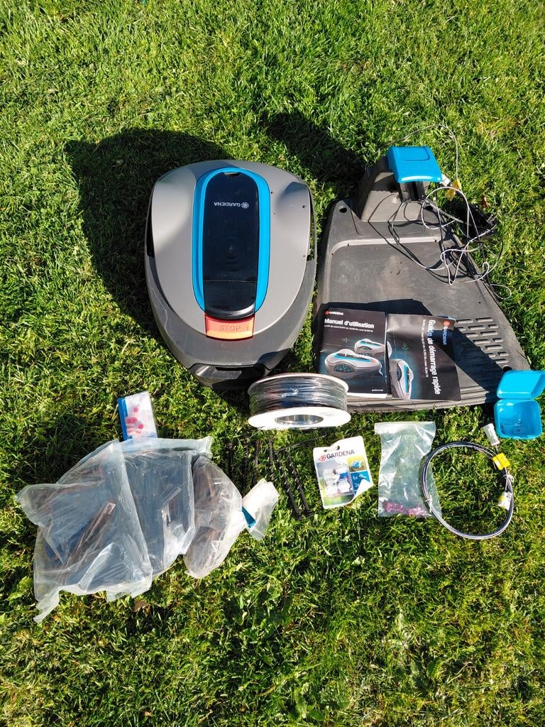 Tondeuse à gazon robotisée Gardena Sileno, Enlèvement