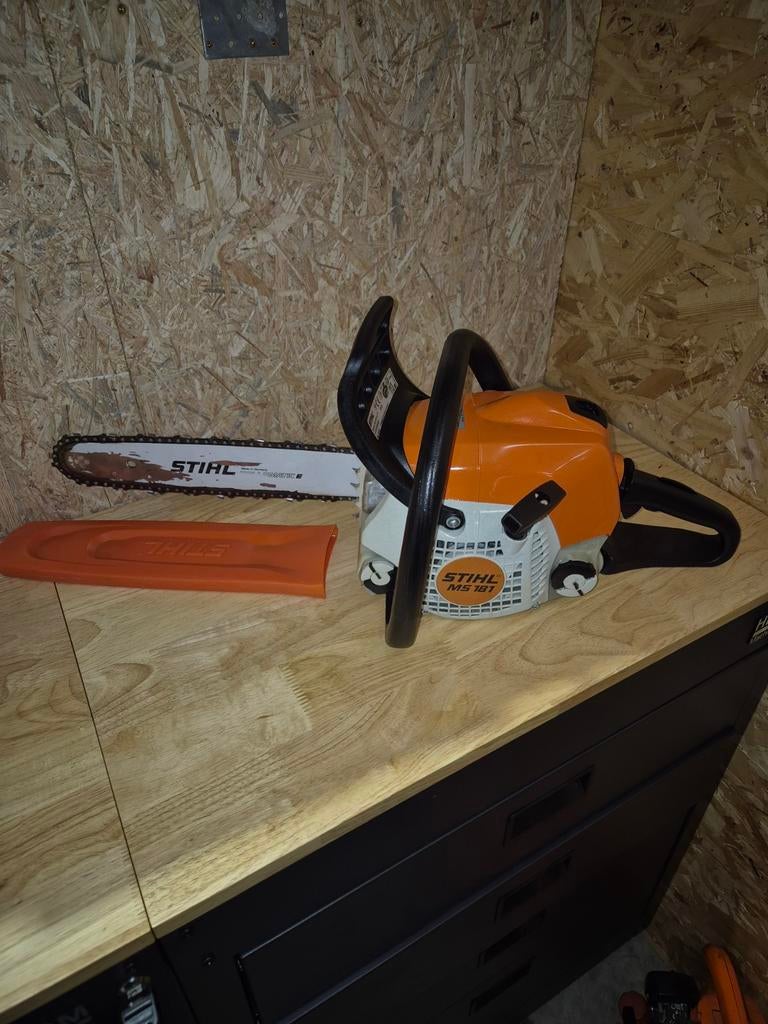 Stihl ms 181 kettingzaag, Enlèvement