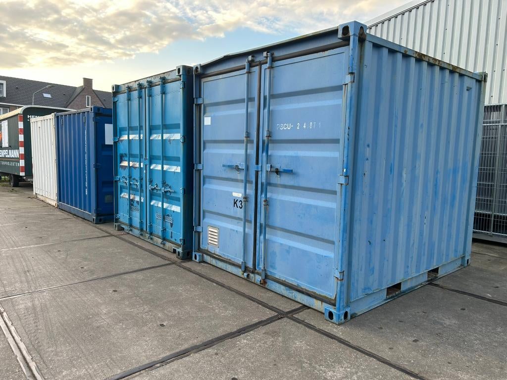 Zeecontainer/zee container/opslagcontainer 10FT gebruikt, Ophalen