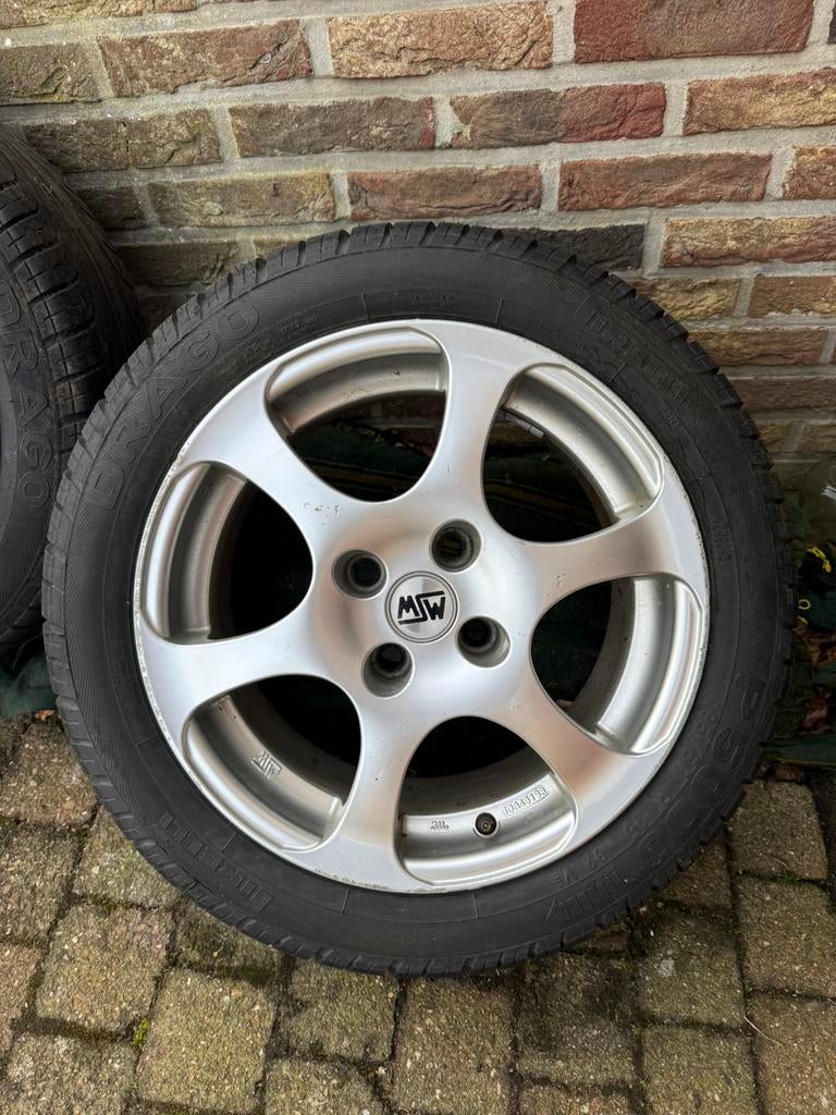 Jantes 15 pouces MSW, Autos : Pièces & Accessoires, 15 pouces, Véhicule de tourisme, Enlèvement, Utilisé