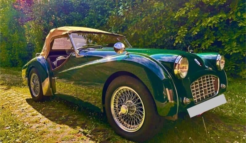 Triumph TR3, Autos, Cuir, Achat, Beige, Boîte manuelle