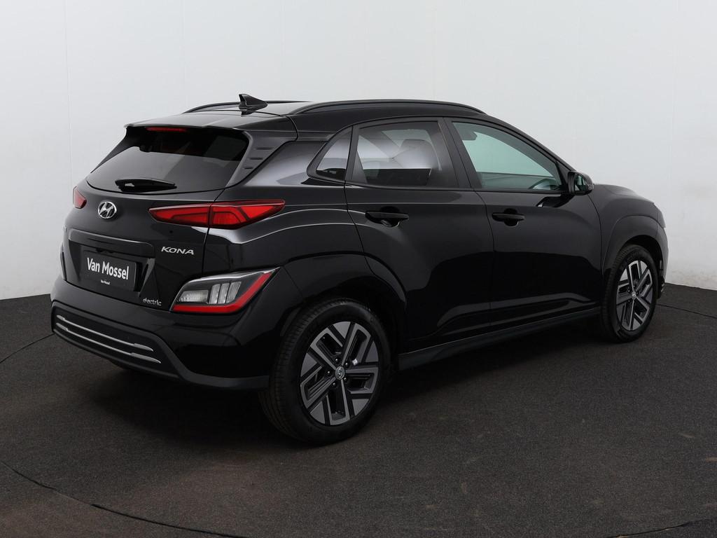 Hyundai Kona EV Fashion 39 kWh | Navi | Cam | ECC | LMV | PD, Stof, Gebruikt, Zwart, 5 deurs