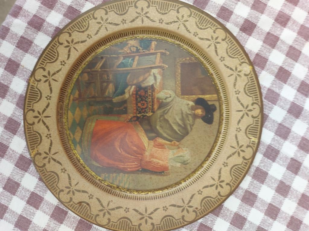 Blikken sierbord gratis, Ophalen