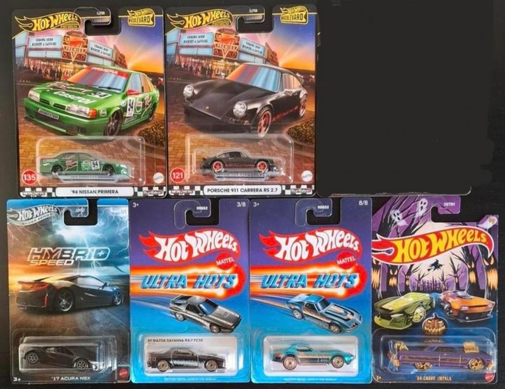 Hot wheels premium et silver series, Enlèvement ou Envoi