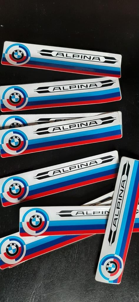 Autocollants BMW Alpina 23 cm sur 5 cm, Autos : Divers, Autocollants de voiture, Enlèvement ou Envoi