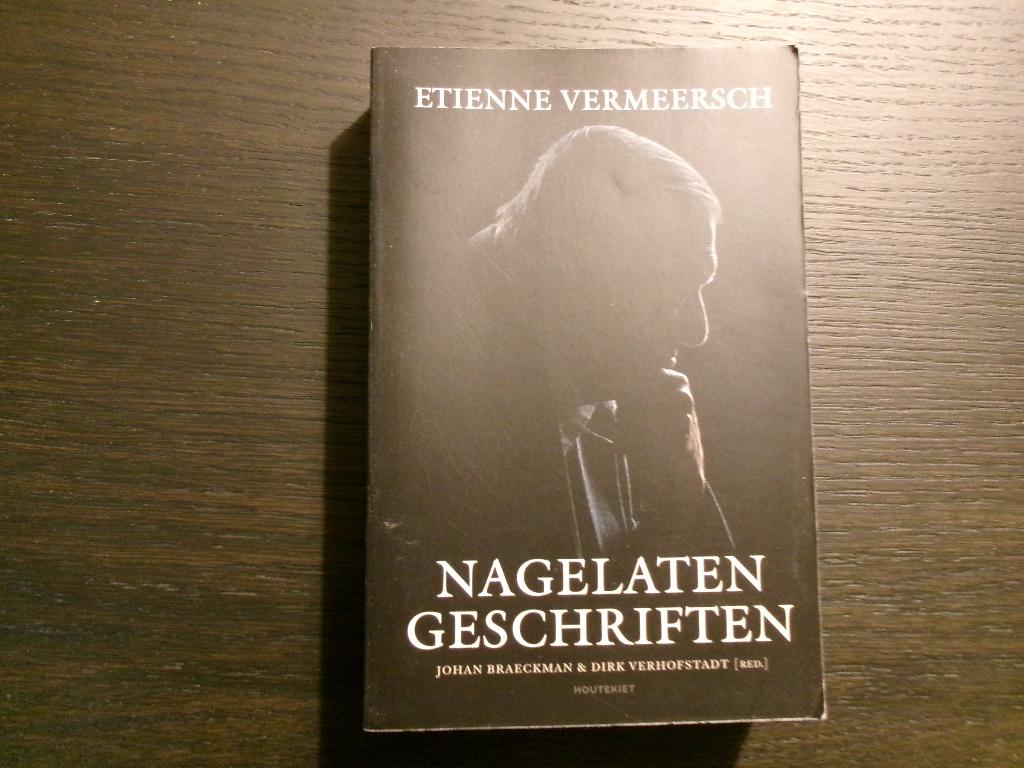 Etienne Vermeersch  -Nagelaten geschriften-, Ophalen of Verzenden