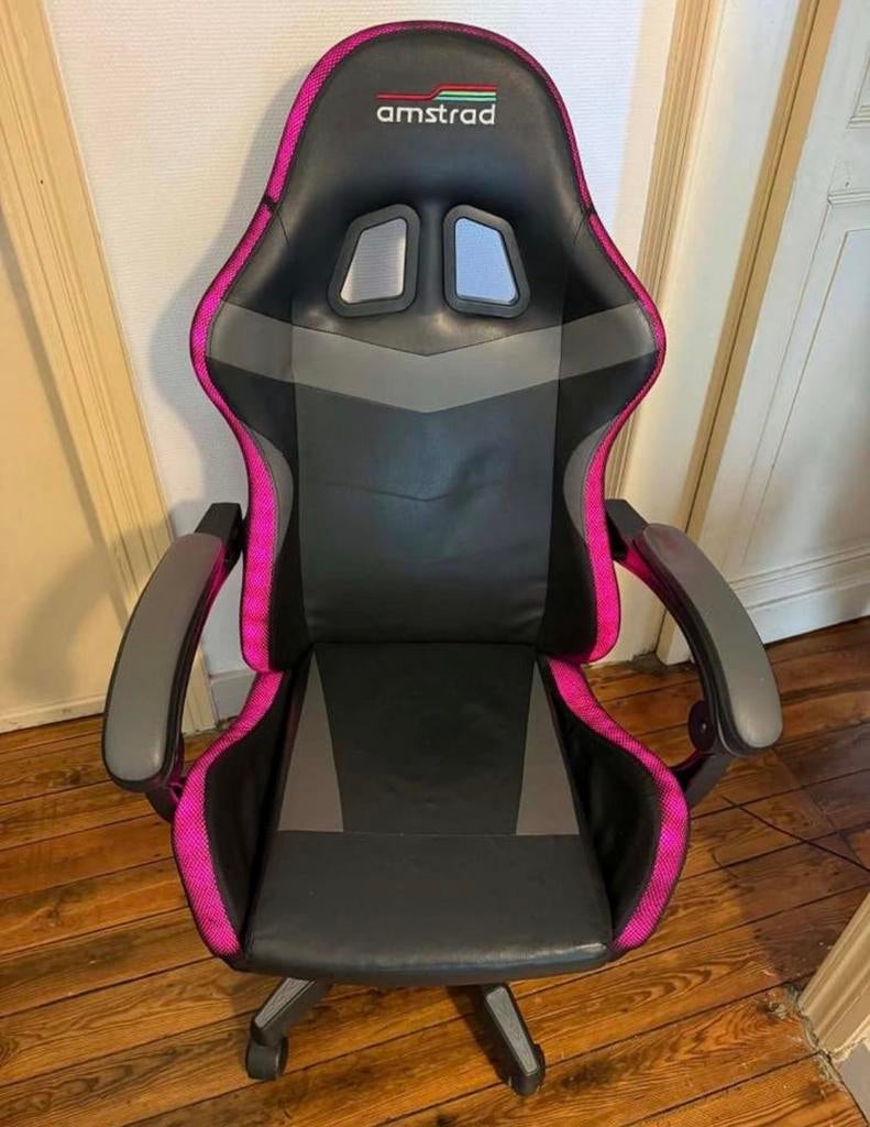 Chaise de jeu de style Fortnite avec éclairage LED, Ophalen, Zo goed als nieuw