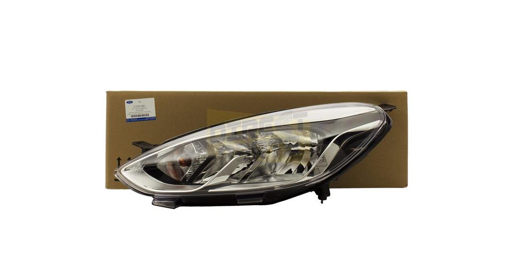 Ford Fiesta VII koplamp L (halogeen) Origineel! 2498638, -, Verzenden, -, Nieuw