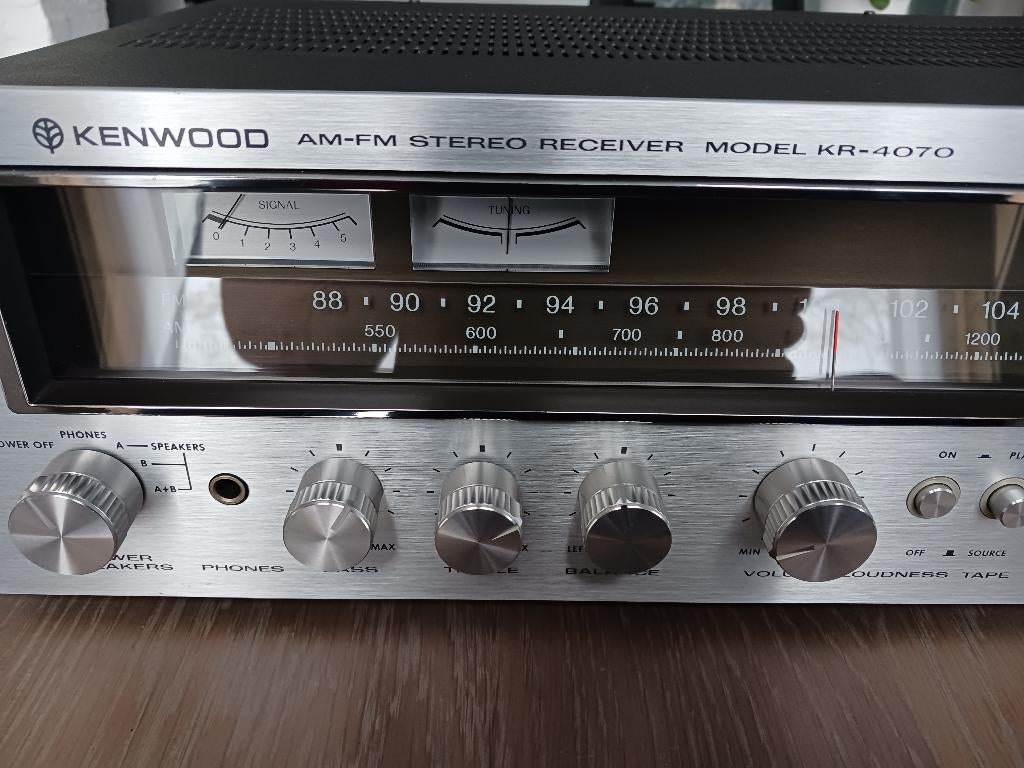 Kenwood KR4070, TV, Hi-fi & Vidéo, Amplificateurs & Ampli-syntoniseurs, Neuf, Stéréo, Moins de 60 watts, Autres marques, Enlèvement