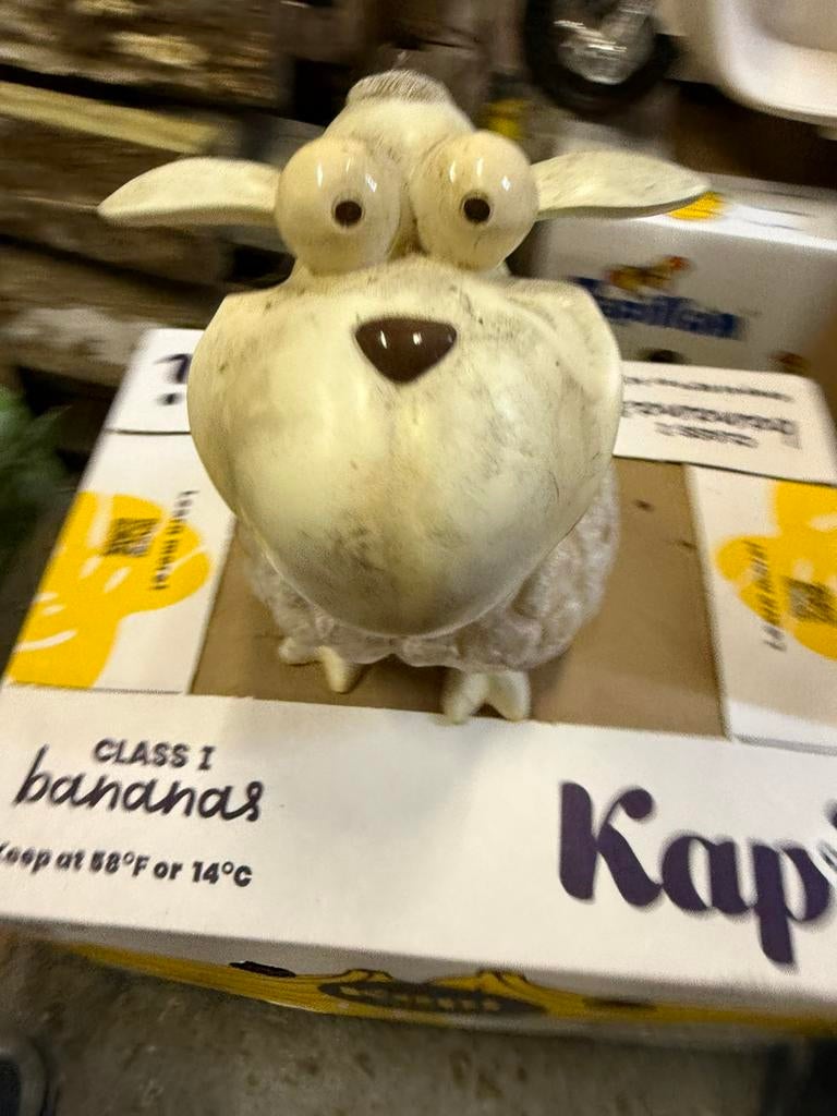 Stenen beeld schaap, Ophalen, Gebruikt, Dier