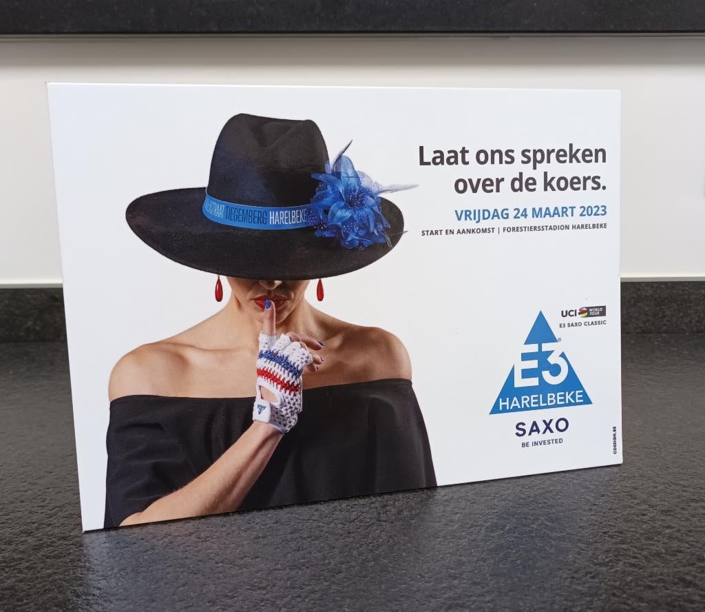 Panneau promotionnel E3 Saxo Classic 2023, Envoi, Comme neuf