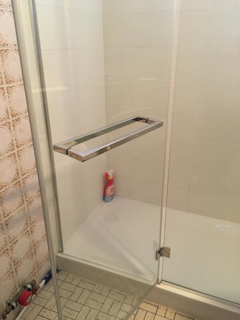 écran de douche en verre, Enlèvement, Utilisé, Verre, Douche