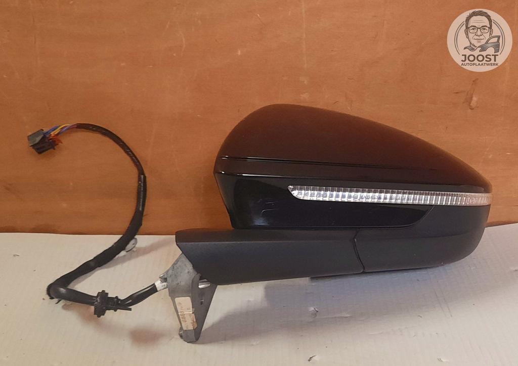 Buitenspiegel Audi Q4 Sportback E-Tron 14 pins 89B857501E, Auto-onderdelen, Spiegels, Audi, Gebruikt, Herkomst onderdeel bekend