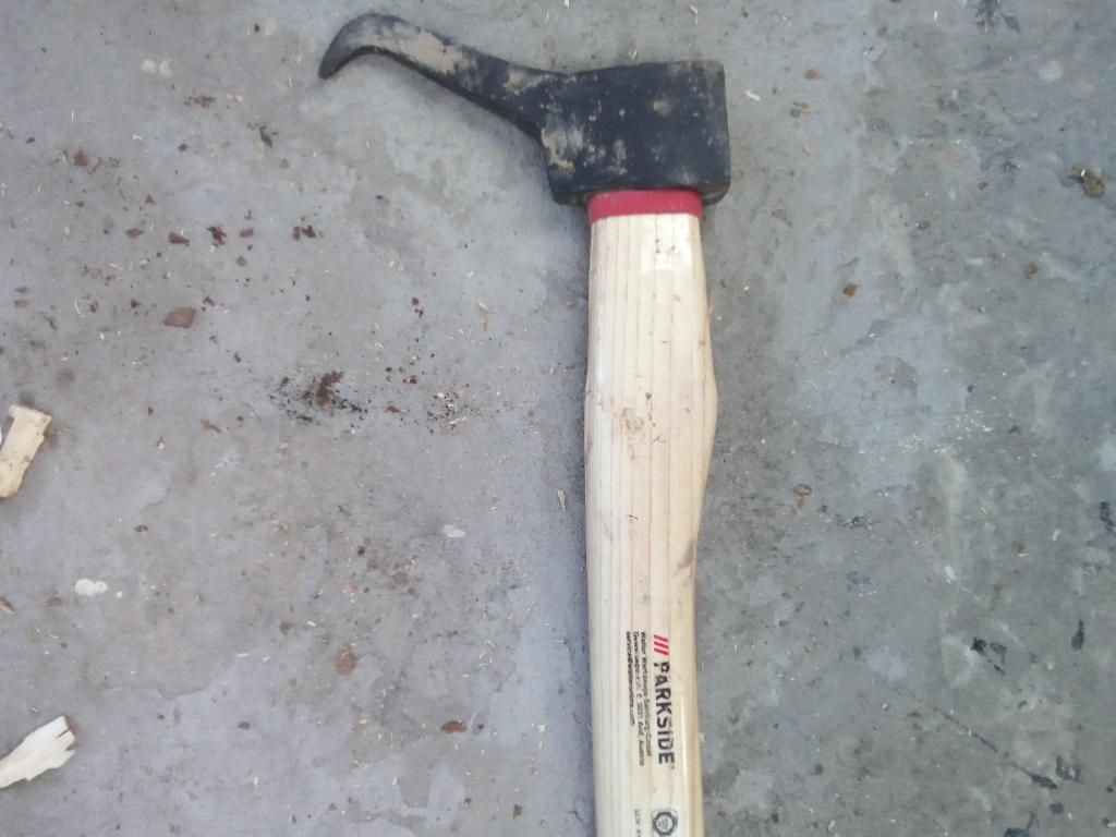 bijl, Jardin & Terrasse, Outils à main, Enlèvement, Comme neuf, Hache, Parkside