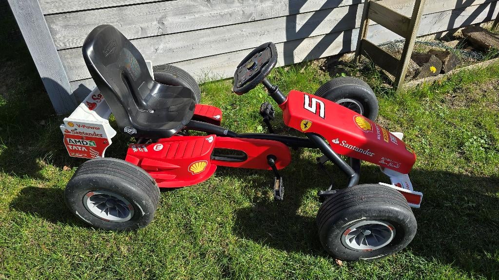 BERG Buddy Go Cart * Ferrari uitvoering - mooie staat, Enfants & Bébés, Jouets | Extérieur | Go-cart & Cuistax, Enlèvement, Comme neuf