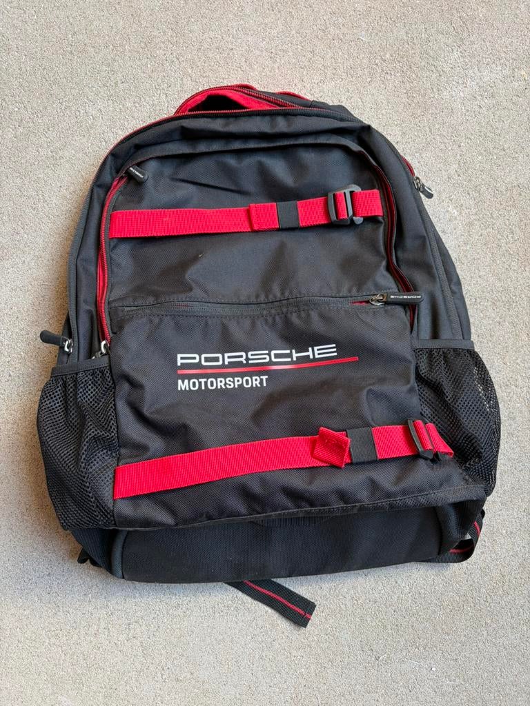 Porsche motorsport rugzak, Ophalen, Zo goed als nieuw