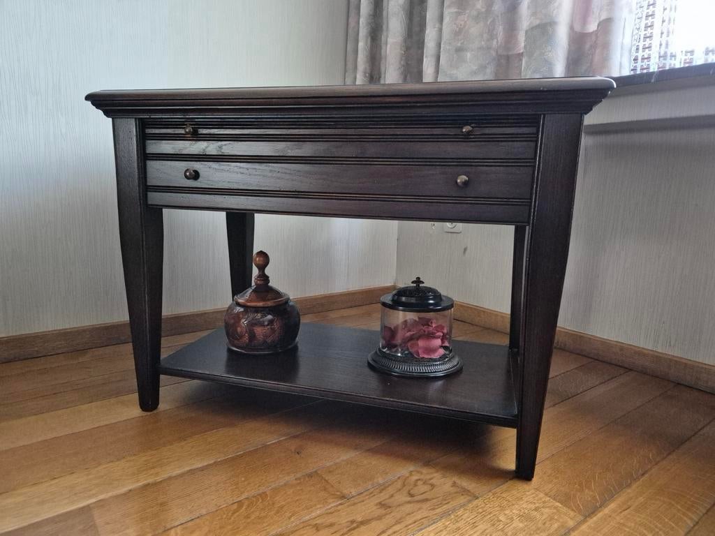 Houten tafeltje/tv meubel 85x50cm, Ophalen