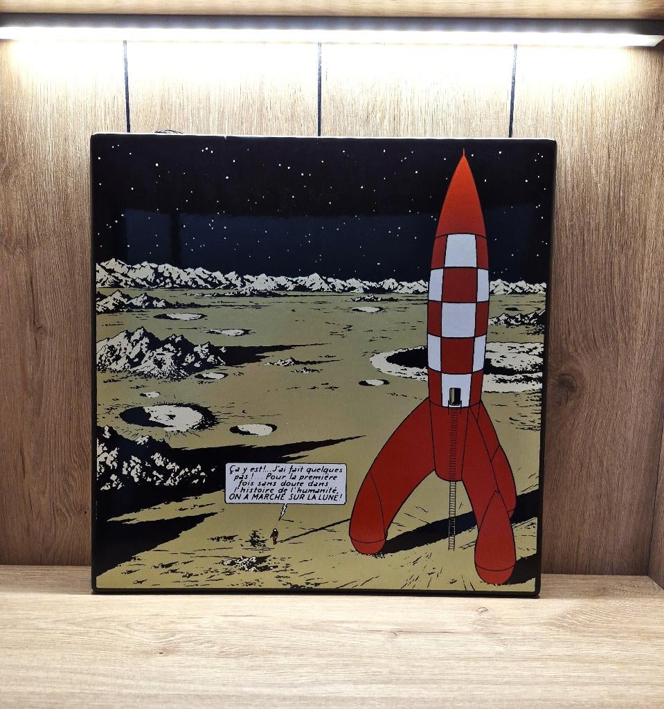 Emaille Kuifje / Tintin * Emaillerie Belge *, Collections, Enlèvement ou Envoi, Tintin, Neuf, Statue ou Figurine