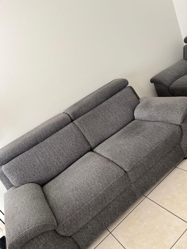 Zetel 2zit en 3zit, Quatre personnes ou plus, Banc droit, Comme neuf, Synthétique