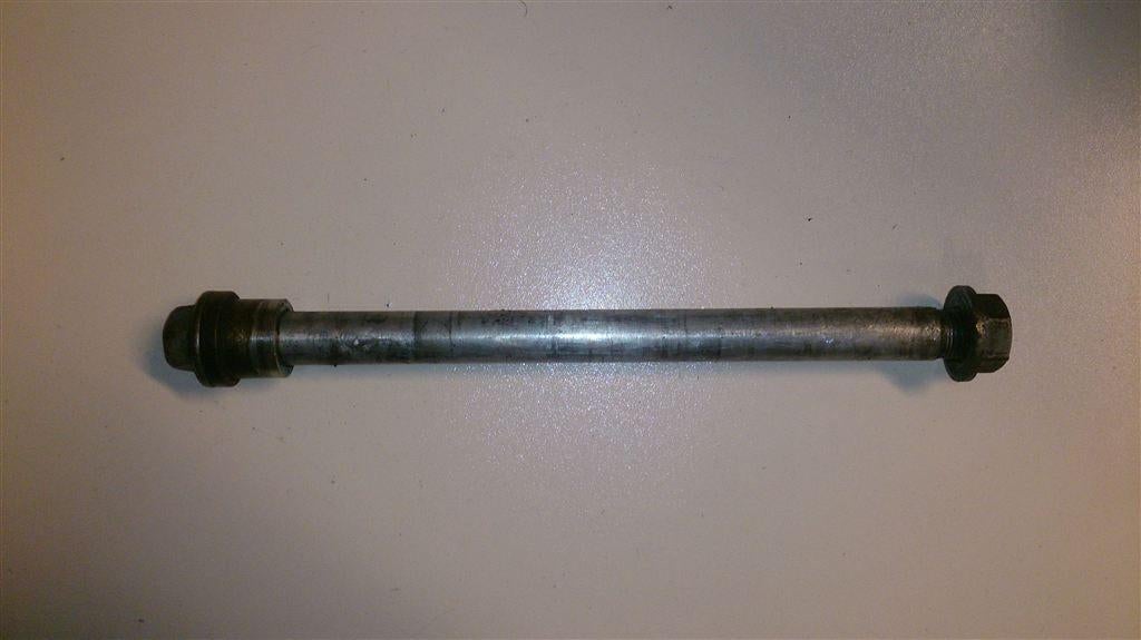 Kawasaki Z250 achteras Z250A Z250B wielas velgas rear axle, Ophalen of Verzenden, Gebruikt