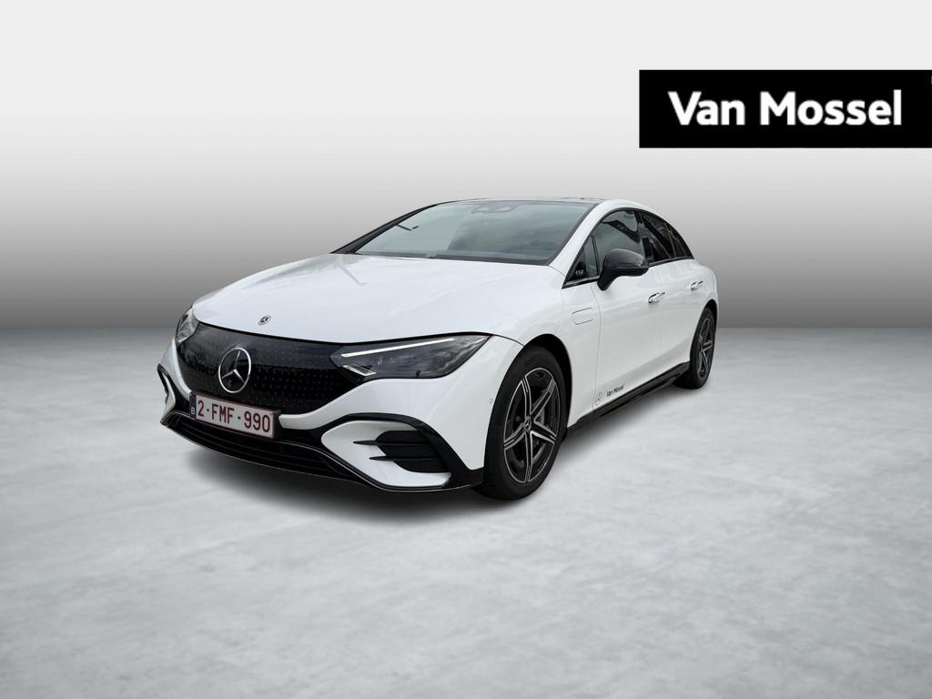 Mercedes-Benz EQE 350 AMG Line + LEDER + DIGITAL LIGHT + BUR, Autos, 215 kW, Achat, Entretenue par le concessionnaire, Noir