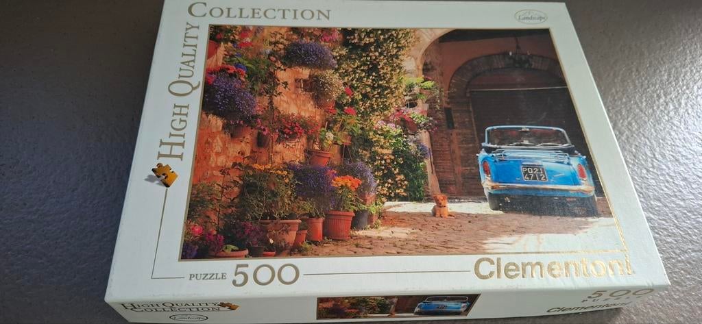 Clementoni  puzzel 500st 5€, Ophalen of Verzenden