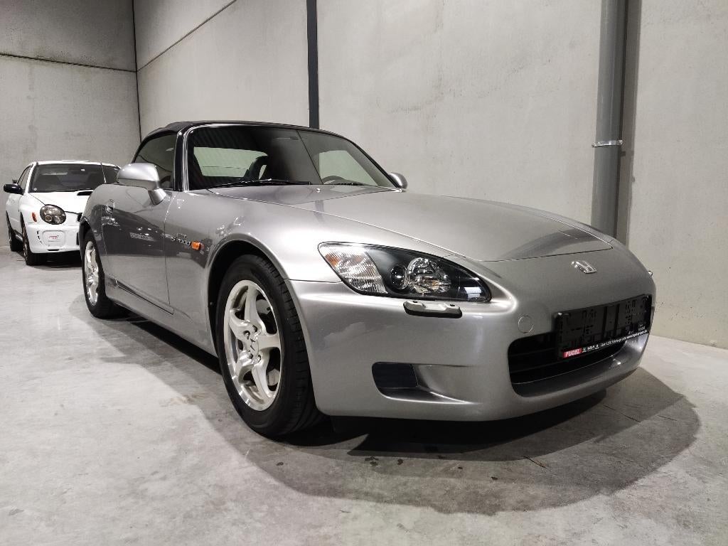Honda S2000 En parfait état ! 59 000 km !, Autos, Honda, Cuir, Argent ou Gris, Achat, Cabriolet