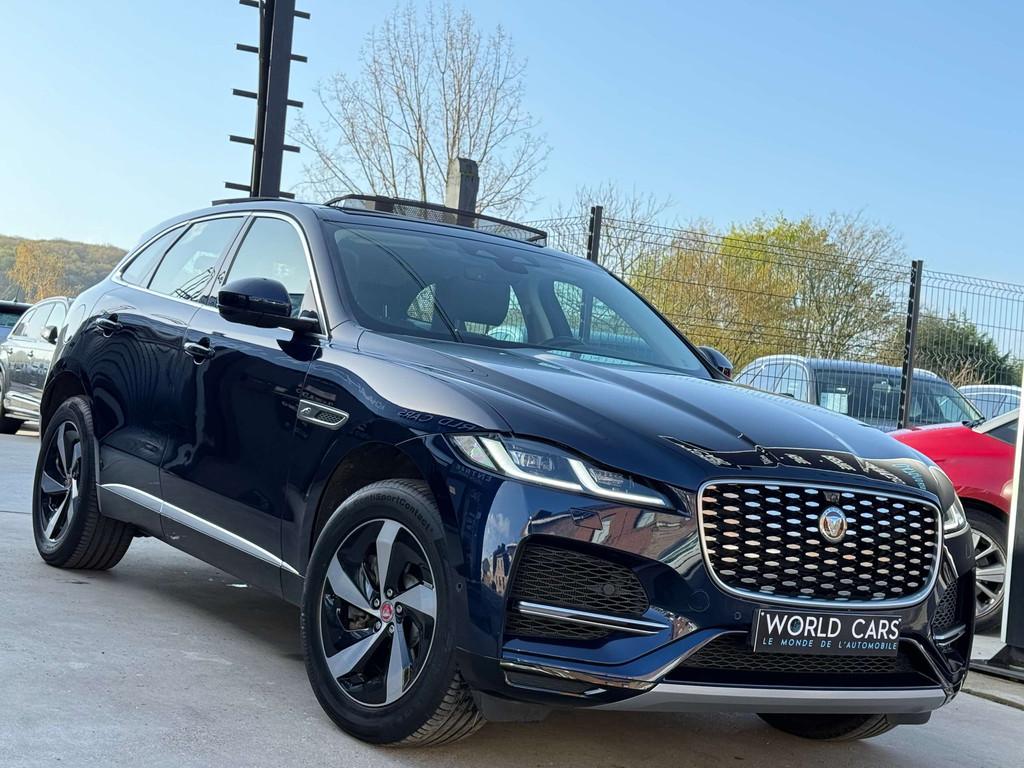 Jaguar F-Pace PHEV 2.0T P400e PORTFOLIO PANO COCKPIT CAM360, Cuir, Achat, Euro 6, Entreprise