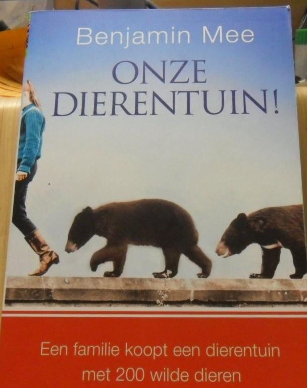 Onze dierentuin!, Benjamin Mee, Livres, Animaux & Animaux domestiques, Comme neuf, Enlèvement ou Envoi
