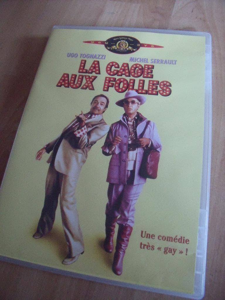 La cage aux folles (Michel Serrault, Ugo Tognazzi), 1960 tot 1980, Verzenden, Zo goed als nieuw, Komedie
