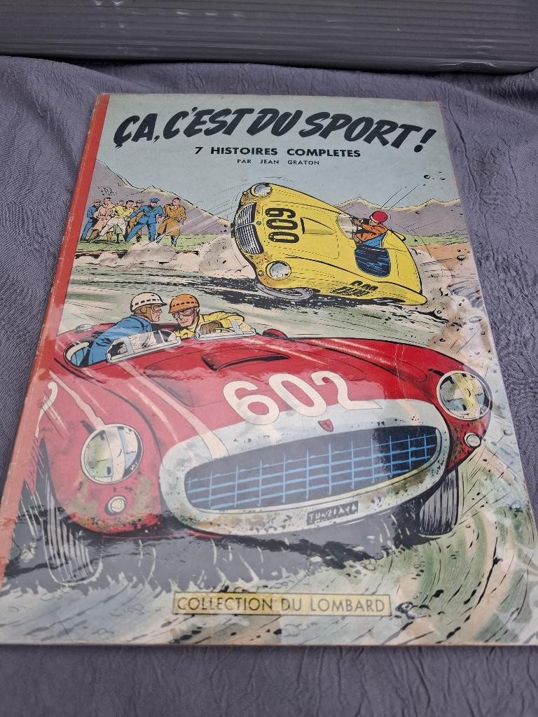 MICHEL VAILLANT Ça, c'est du sport ! GRATON EO 1957 LOMBARD, Livres, Enlèvement