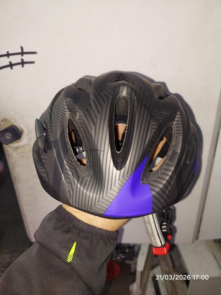 Casque vélo avec lampe