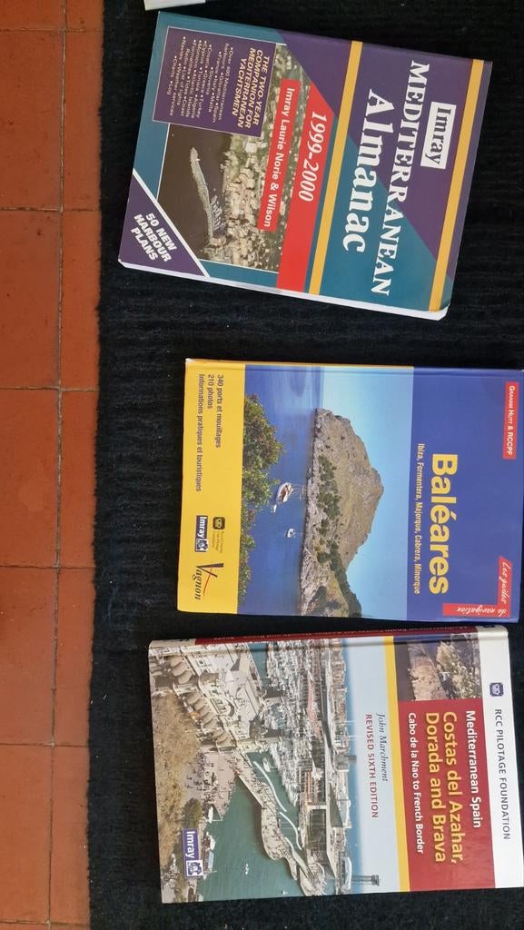 Guides nautiques Imray, Vagnon, Watersport en Boten, Ophalen