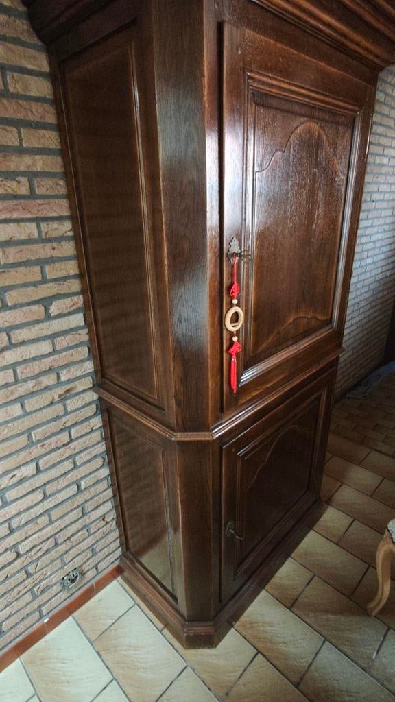 mooie houten kast, Antiek en Kunst, Antiek | Meubels | Kasten, Ophalen