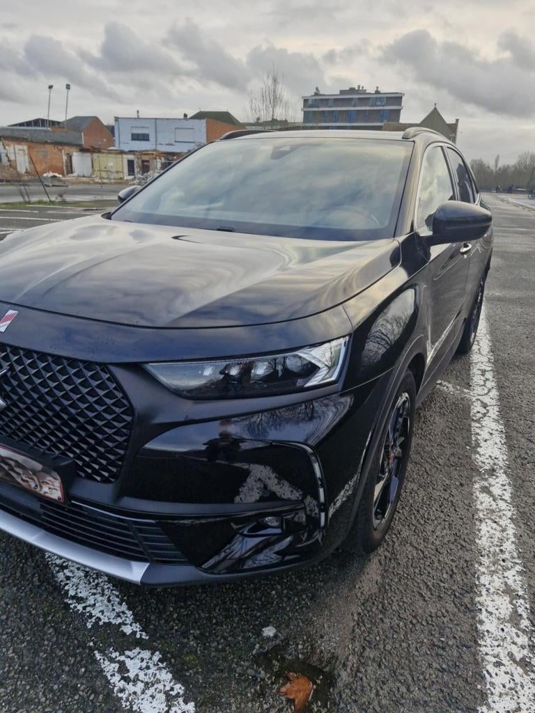 DS7 Crossback, Automaat, 1600 cc, Zwart, Leder