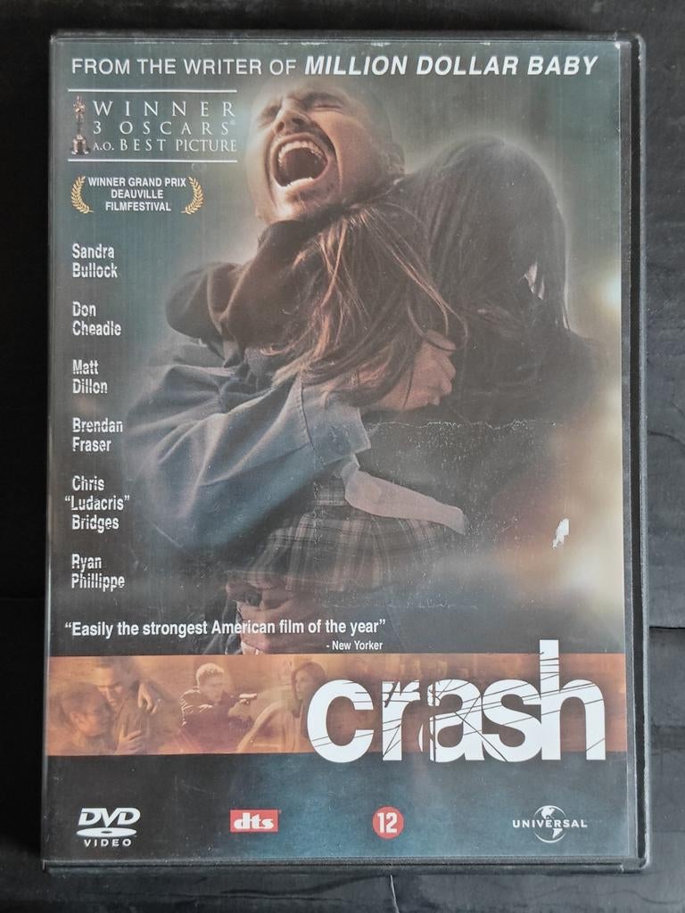 Crash (met Sandra Bullock & Matt Dillon), Vanaf 12 jaar, Verzenden, Gebruikt, Drama