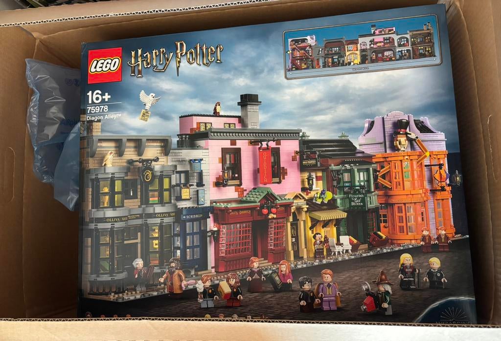 Lego 75978 Diagon Alley NIEUW, Kinderen en Baby's, Speelgoed | Duplo en Lego, Ophalen, Nieuw, Complete set, Lego