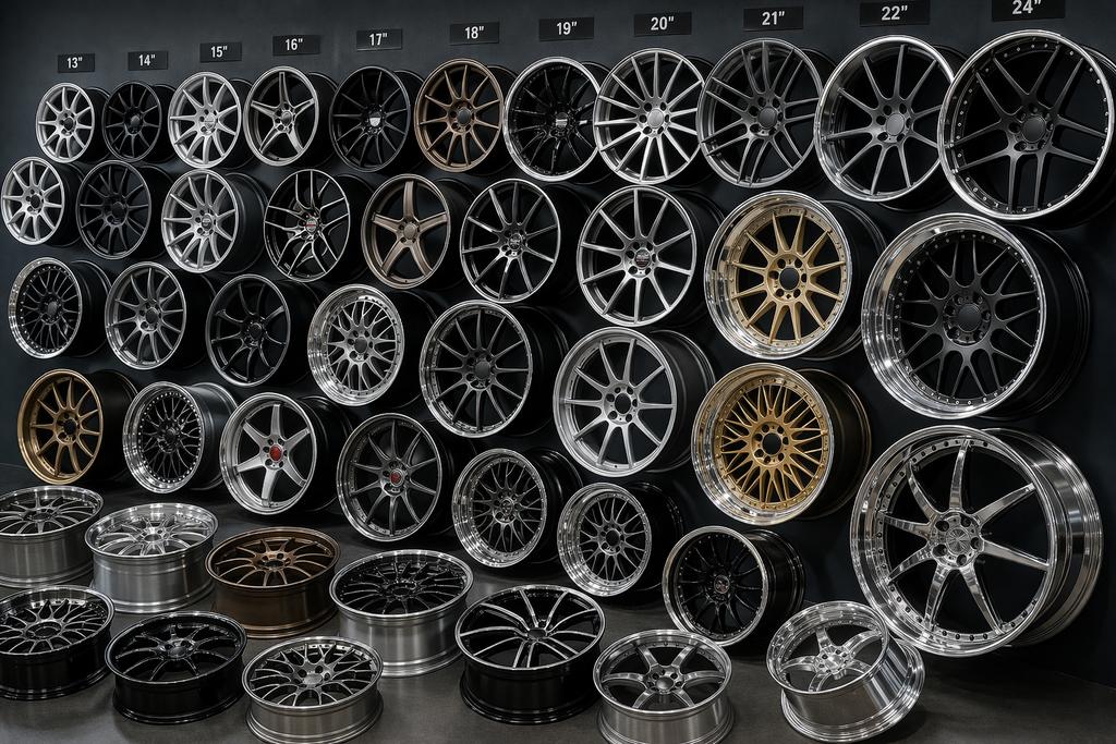 Set Jantes Neuf Pour Toutes Marques Toutes Tailles, Enlèvement